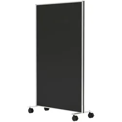 OTTO Office Stellwand »Hamburg« mit Rollen 100/160 cm schwarz, 100x160x4 cm