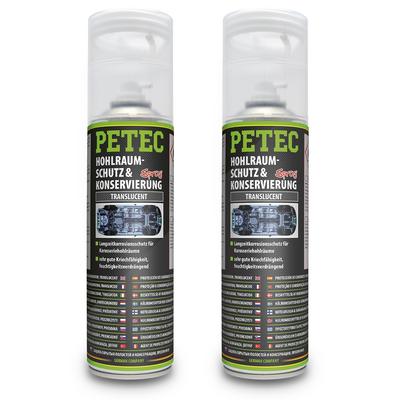 Petec 2x 500 ml Hohlraumschutz & -Konservierung translucent [Hersteller-Nr. 73550]