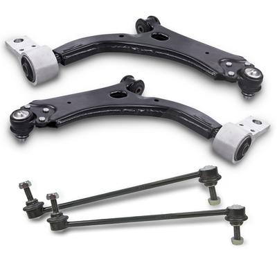 Bestprice 2x Querlenker + 2x Koppelstangen vorne [Hersteller-Nr. 40379041] für Ford, Mazda
