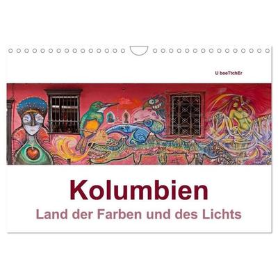 Kolumbien - Land der Farben und des Lichts (Wandkalender 2027 DIN A4 quer), CALVENDO Monatskalender