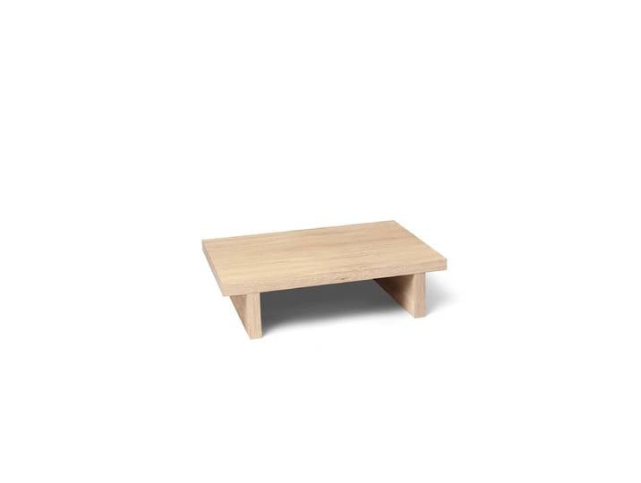 Ferm Living - Kona Low Beistelltisch, 49 x 33,5 cm, Eiche