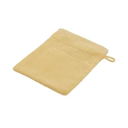 como Waschhandschuh  Lifestyle ¦ gelb ¦ Maße (cm): B: 16