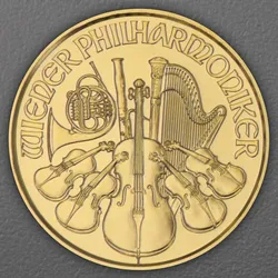 Goldmünze 1/10oz "Wiener Philharmoniker" aktueller Jahrgang (Österreich)