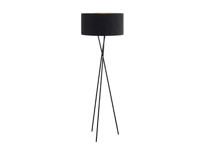 Vloerlamp Fondachelli Tripod zwart met goud Eglo - 95541