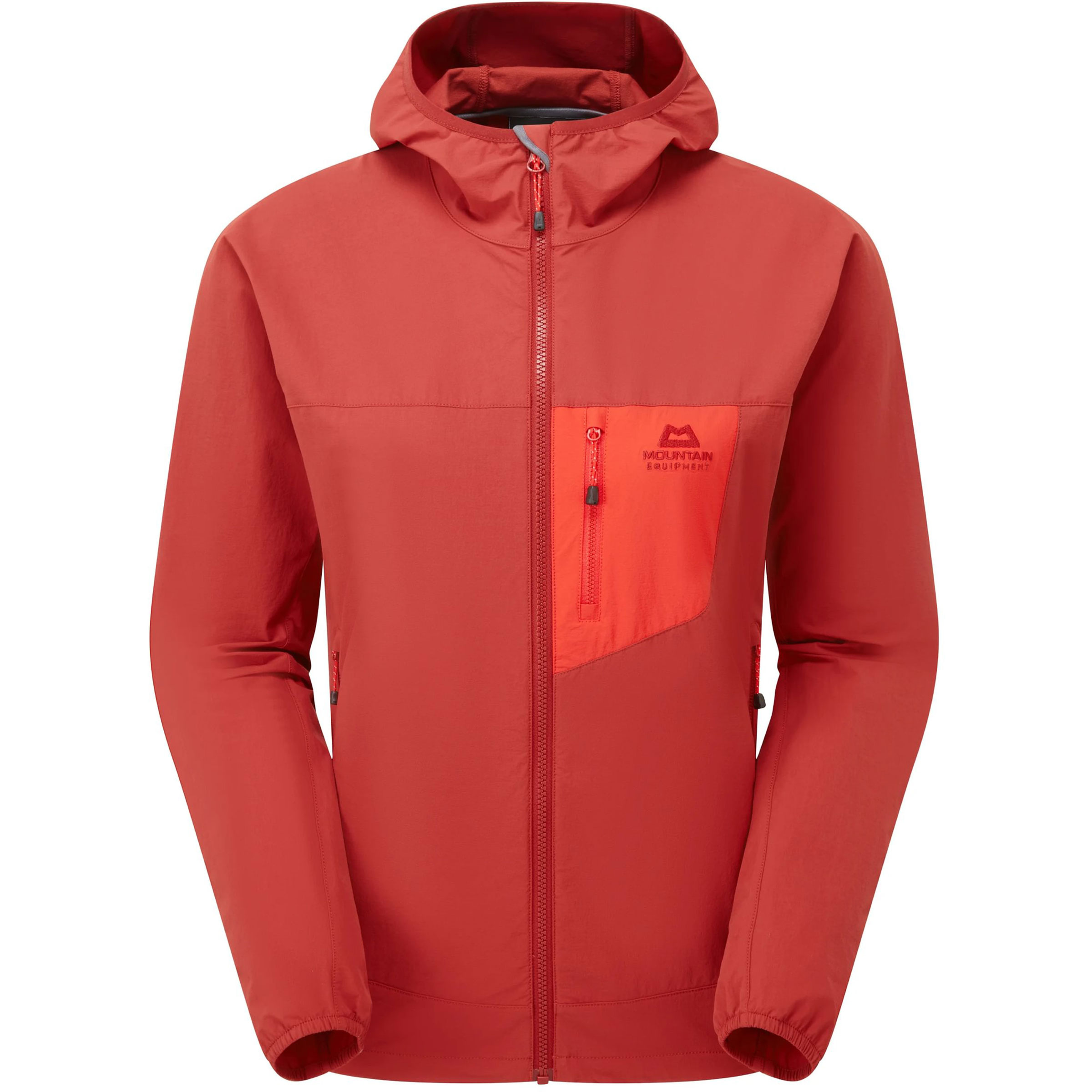 Mountain Equipment Echo Damen Softshelljacke rot Größe L Bergsteigen | Hochtour Widerstandsfähig Wasserabweisend
