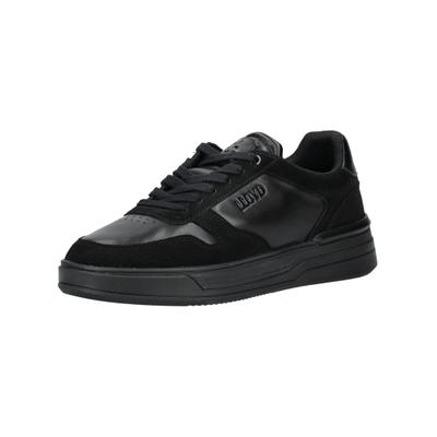 Sneaker LLOYD "LLOYD Sneaker Leder", Herren, Gr. 45, Textil, schwarz, Leder, Schuhe Sneaker