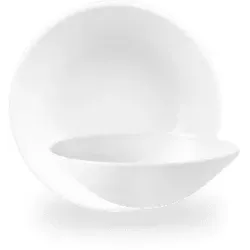 Churchill White Evolve Teller Tief Coup 19cm