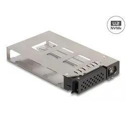 DELOCK Wechselrahmen Einschub 1 x 2.5 U.2 NVMe SSD