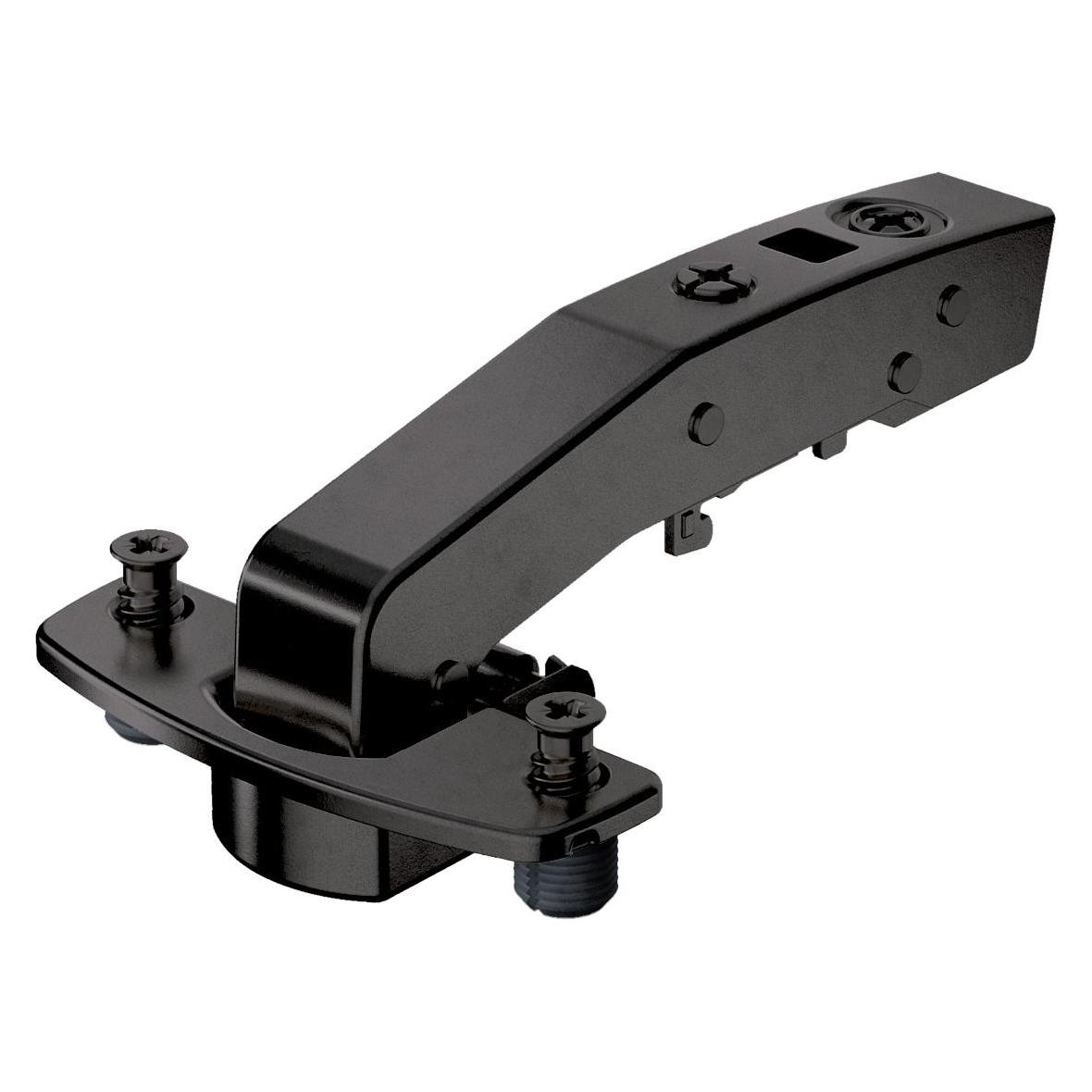 Hettich Sensys Winkelscharnier W90 mit Dämpfung 8639i W90 schwarz, einl. 95°TH58 (228812)