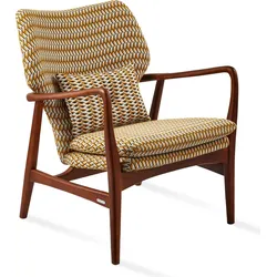 The Peggy Lounge Sessel, ocker