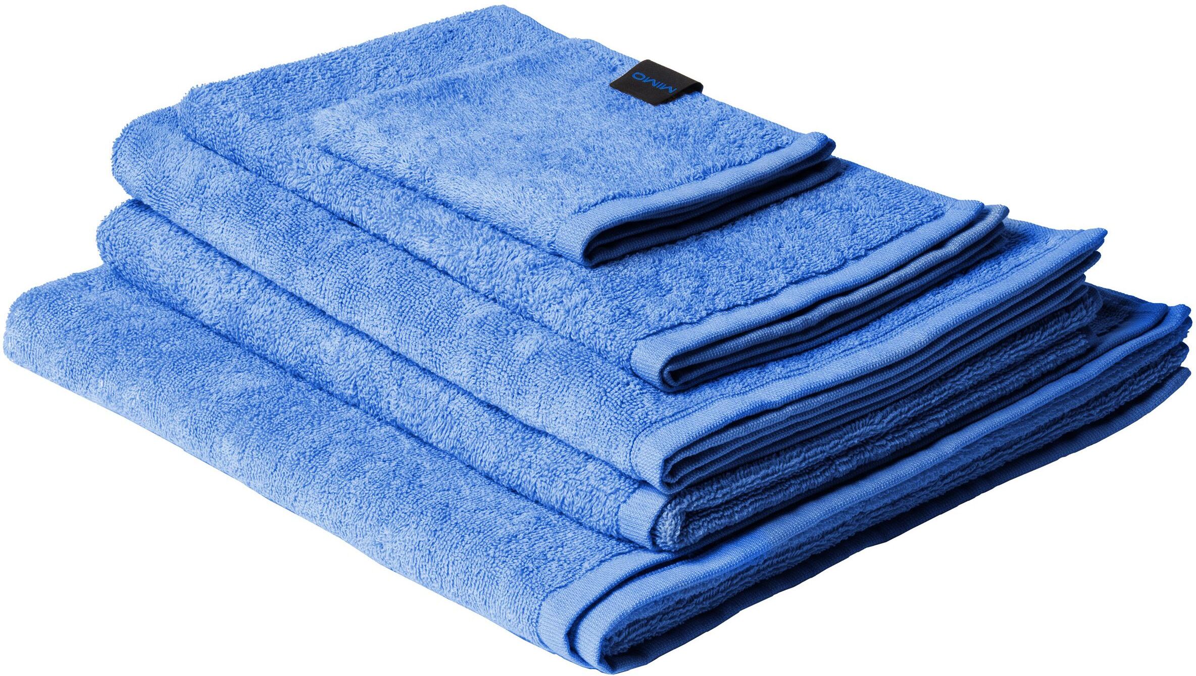 Badematte "Mimo Sea", blau (ozeanblau), (50cm x 70cm ), 1 Stk., Baumwolle, Polyester, Badematten, Badematte ozeanblau (50cm x 70cm ), 1 Stk.