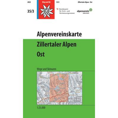 Alpenvereinskarte, Sonstige von Österreichischer Alpenverein, Österreichischer Alpenverein, 978-3-99066-101-7
