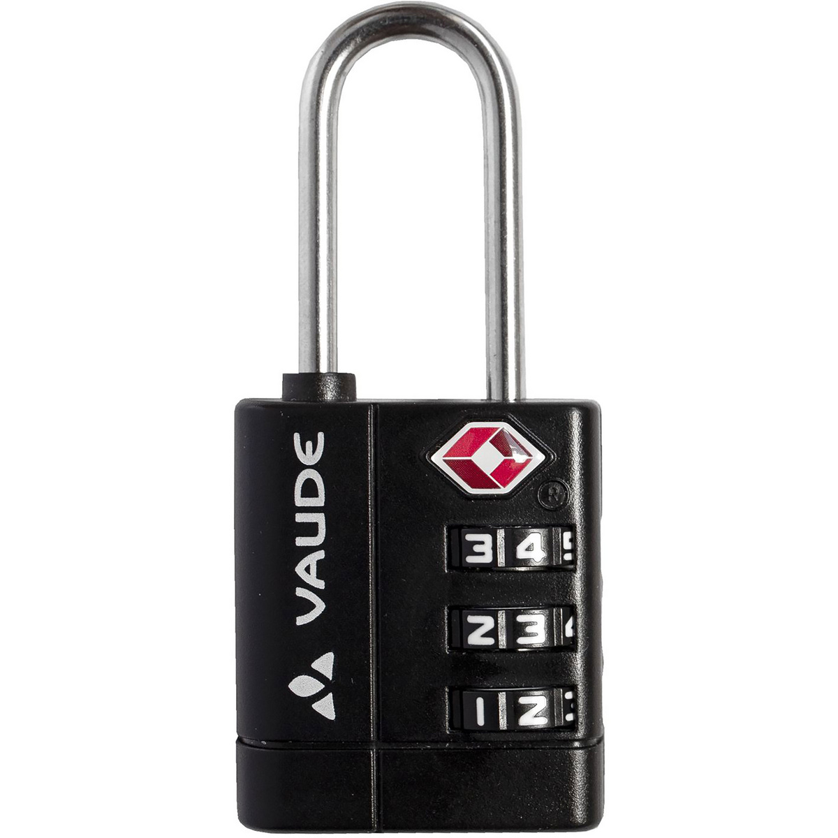 Vaude TSA Combination Lock II Schloss (Größe One Size, schwarz)