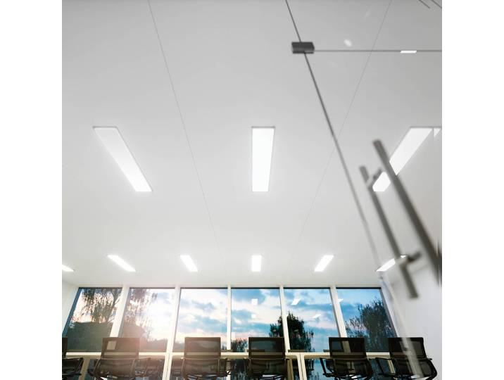 Sigor LED Panel Fled, weiß / opal, für Wohn- / Esszimmer, Kunststoff, Modern