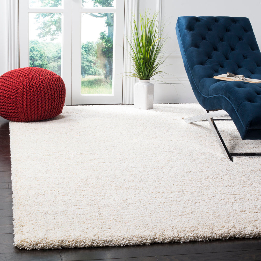 Ebern Designs Ariyah Area Rug Neutral Rectangle 122 x 183 cm