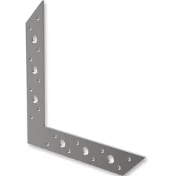 Eckverbinder, 32 x 130 x 130 mm, 2 mm stark, Stahl verzinkt