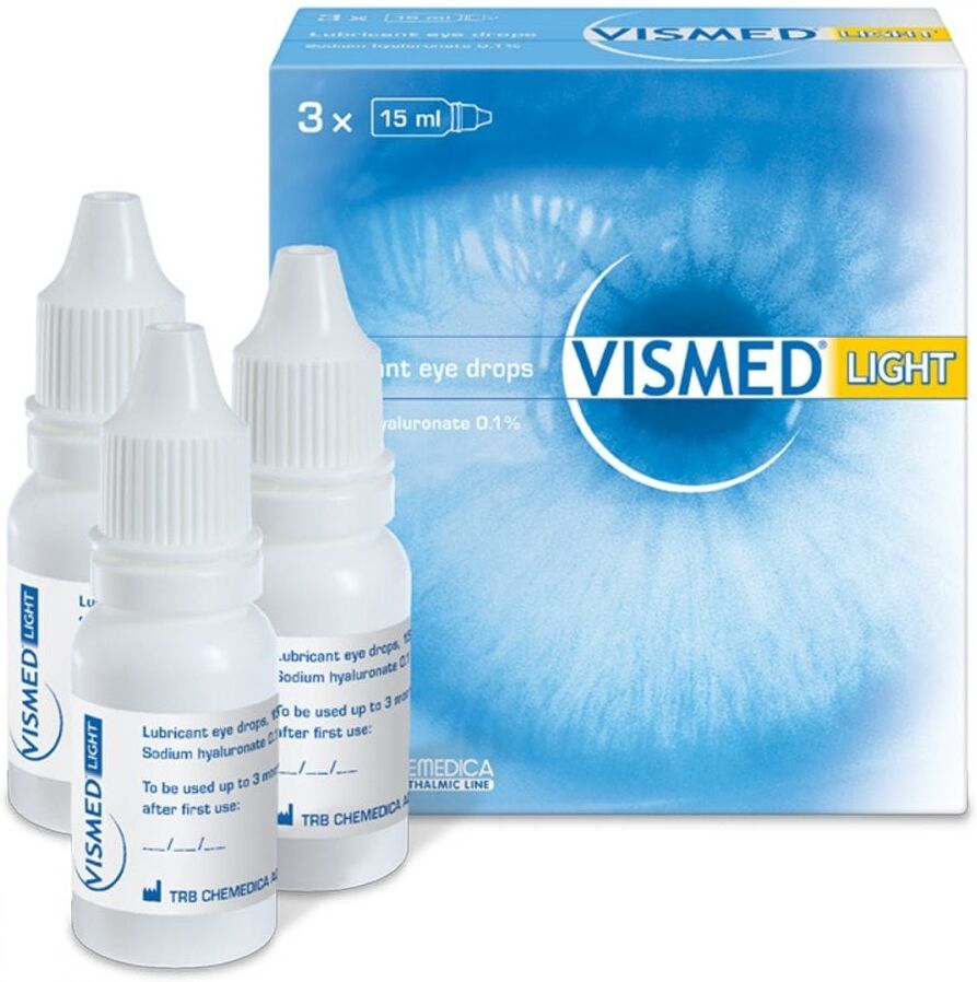 Vismed light Augentropfen 3X15ml