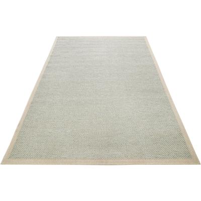 Outdoorteppich ESPRIT "Midland, ESP-22559", blau (beige, türkis), B:80cm H:5mm L:150cm, Polypropylen (PP), Teppiche, Outdoorteppich, In- und Outdoor geeignet, Läufer, Aussenbereich, Terrasse, Küche