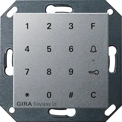 Gira 260526 Gira Keyless In Codetastatur System 55 F Alu
