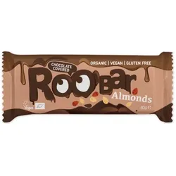 RooBar Almonds Chocolate Covered Riegel bio