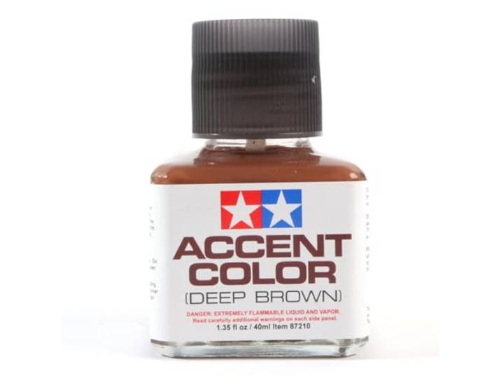 Tamiya 87210 Accent Kleur Diep Bruin 40ml
