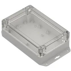RS PRO Universalgehäuse ABS Hellgrau IP65 Breit (Gehäuse), Elektronikzubehör + Gehäuse, Grau