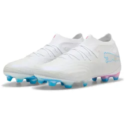 PUMA Future 9 Ultimate White FG Fußballschuhe 01 - PUMA white/luminous blue/luminous pink 39