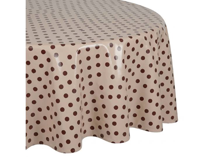 Nappe imperméable Pois 140 x 0 x 140cm Rose foncé