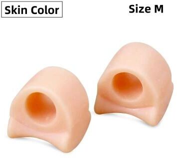 Uplifted Goods Gel Silicone Foot Care Corrector Tool Set skin Color M