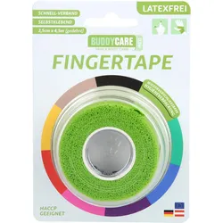 Fingertape Grasgrün Latexfrei Buddycare Med 1 ST