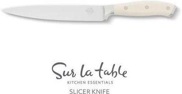 Sur La Table Kitchen Essentials Sur La Table Kitchen Essential Tasting Kitchen German Steel Forged Full Tang Prfessional Knife with White Handle