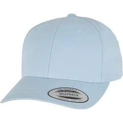 Flexfit Curved Classic Snapback Cap, lightblue