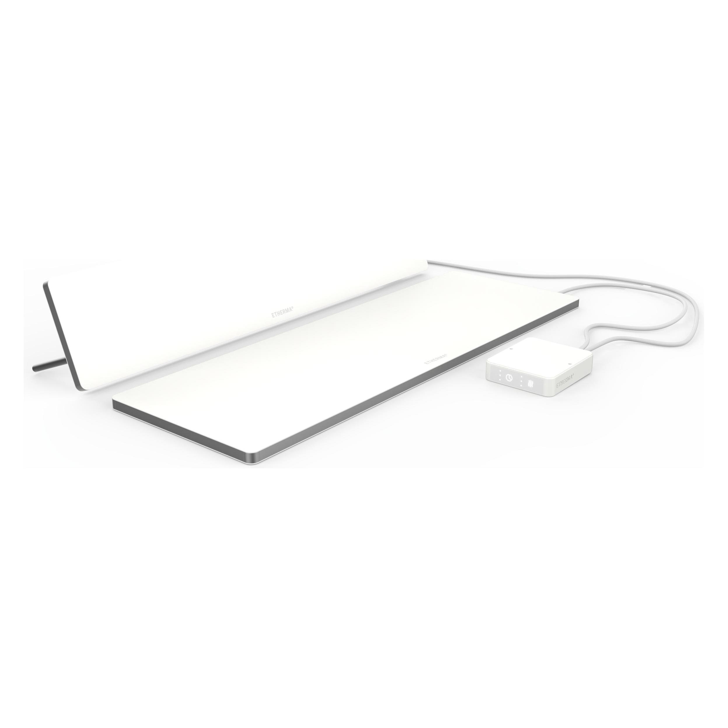 Etherma Arbeistplatz- LAVA-DESK-ZONE-W heizung Set weiss 46380 (46380)