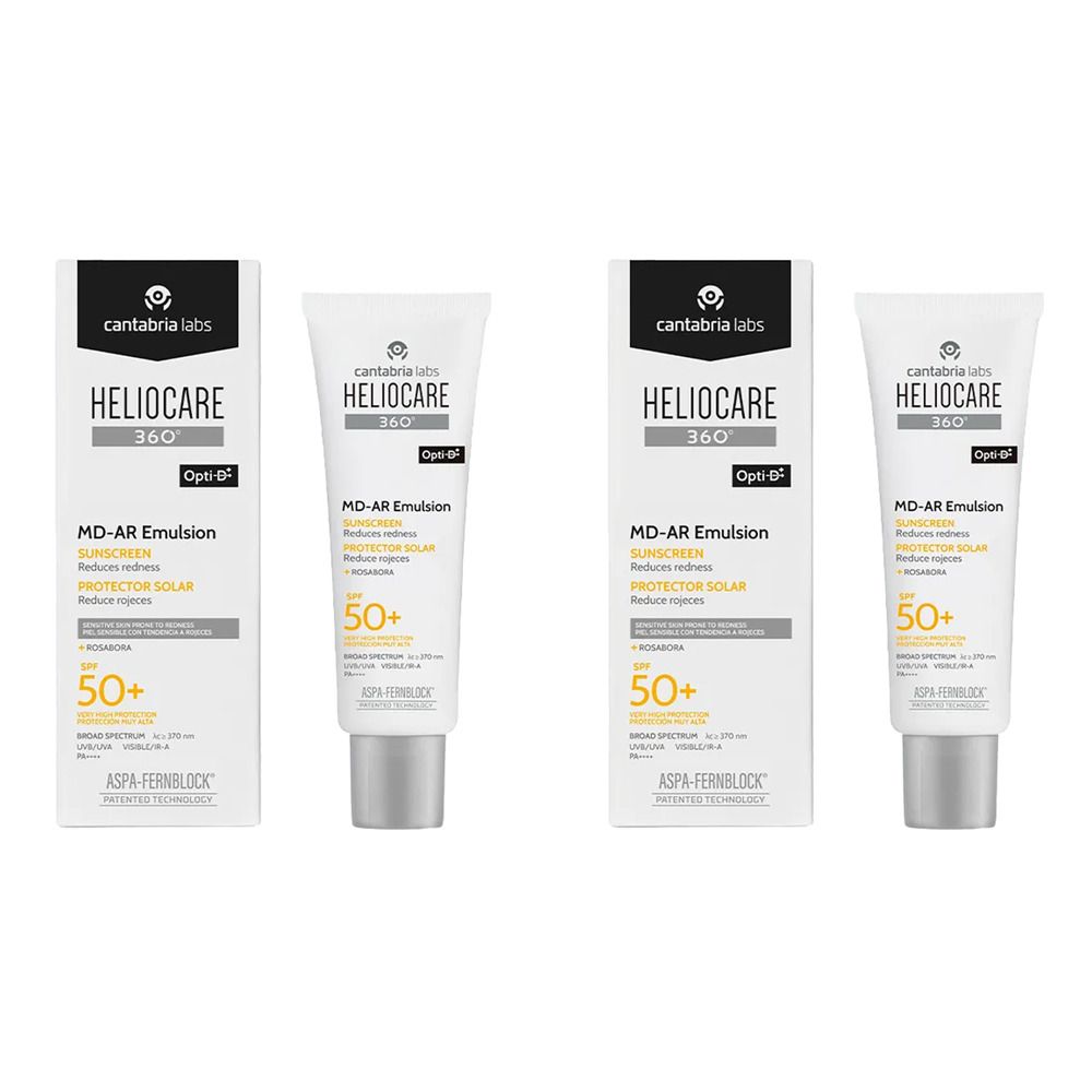 Heliocare 360° A-R Emulsion SPF 50+ 2x 2x50 ml Gel