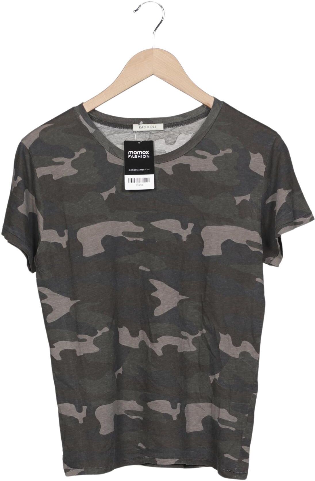 Ragdoll LOS Angeles Damen T-Shirt, Grün, Gr. S, Baumwolle - Second Hand