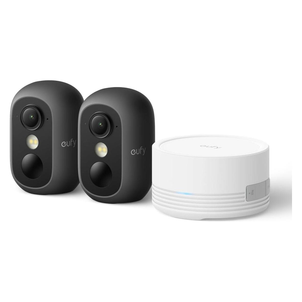 Anker eufy Cam C35 2-Cam Kit with HomeBase Mini (E8110411)
