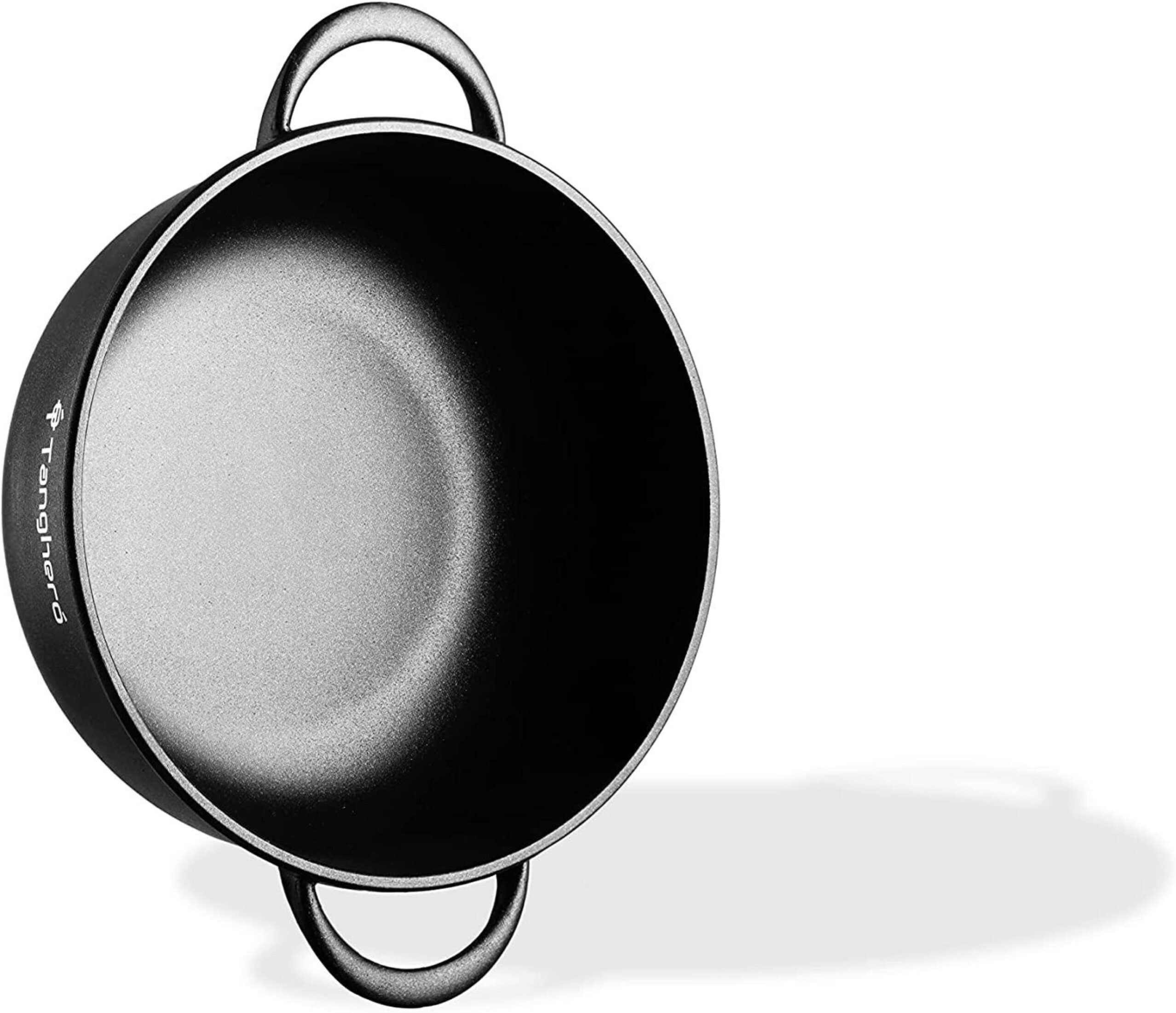 Tangherò Casseruola da 24 cm in Alluminio Pressofuso, antiaderente Diamond CA24T Made in Italy