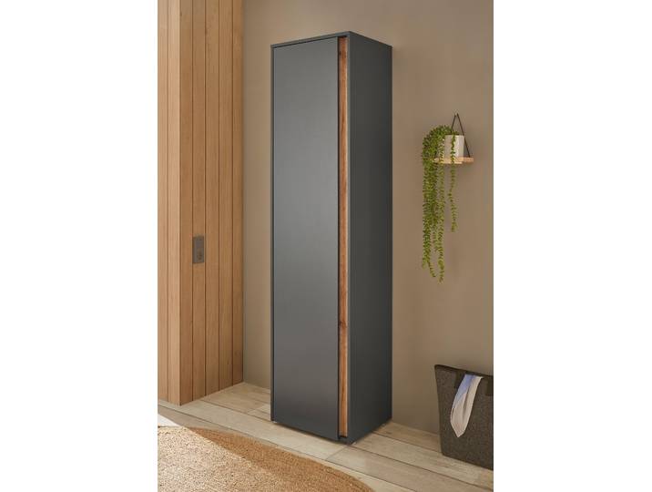 Schuhschrank 50 x 200 x 40cm Grau/Anthrazit