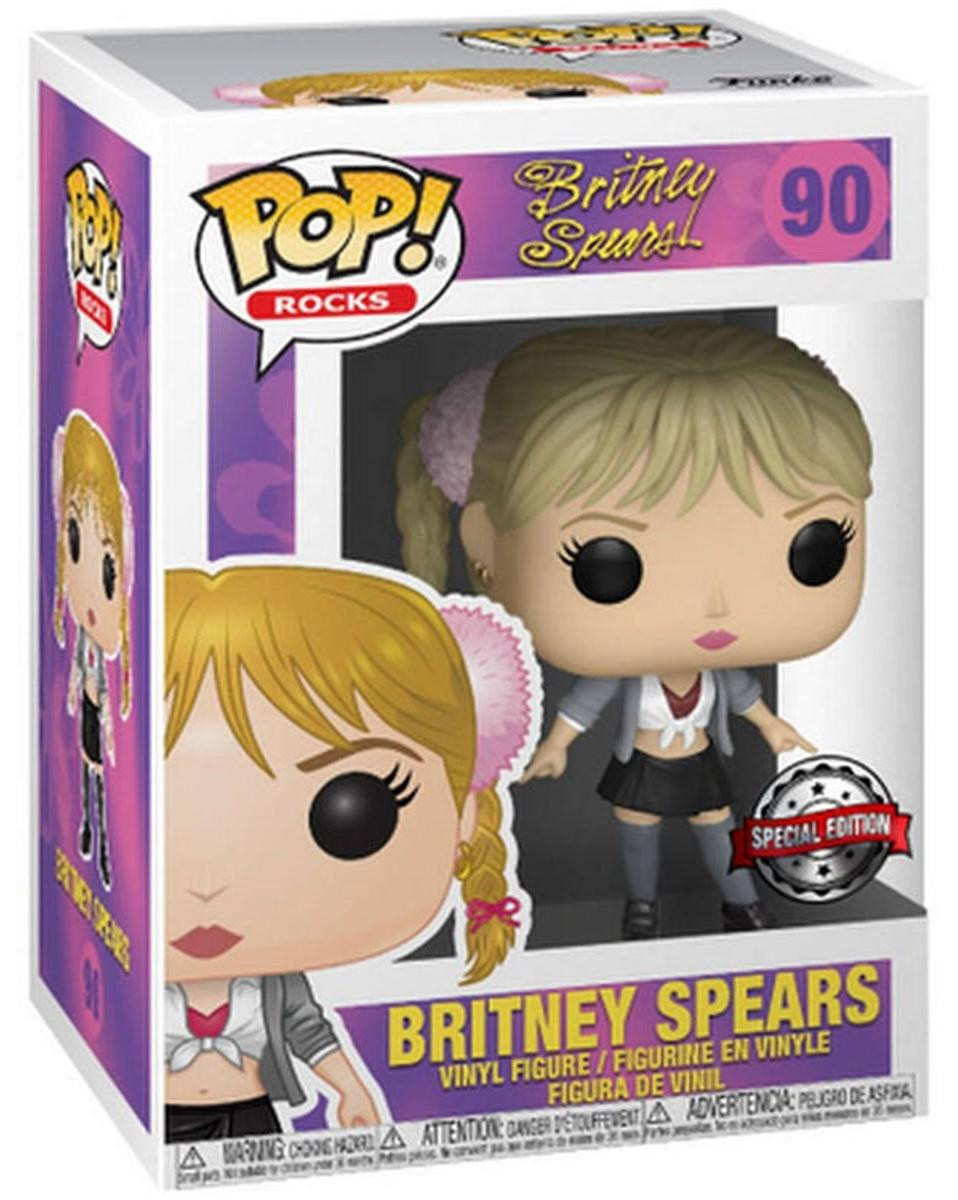 Funko Pop! Britney Spears One More Time exclusief model figuurtje met T-shirt