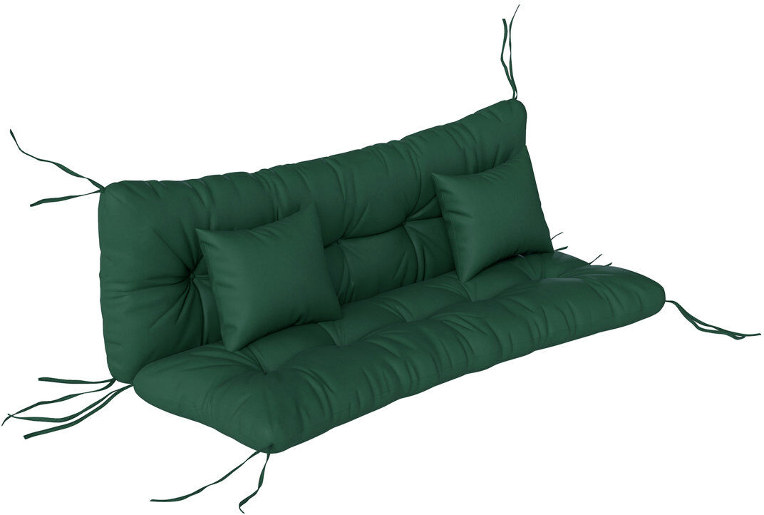 17 Stories Outdoor Seat Cushion Green 150cm W