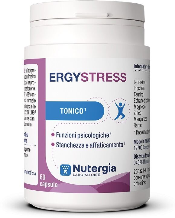 Laboratoire Nutergia Ergystress 60cps