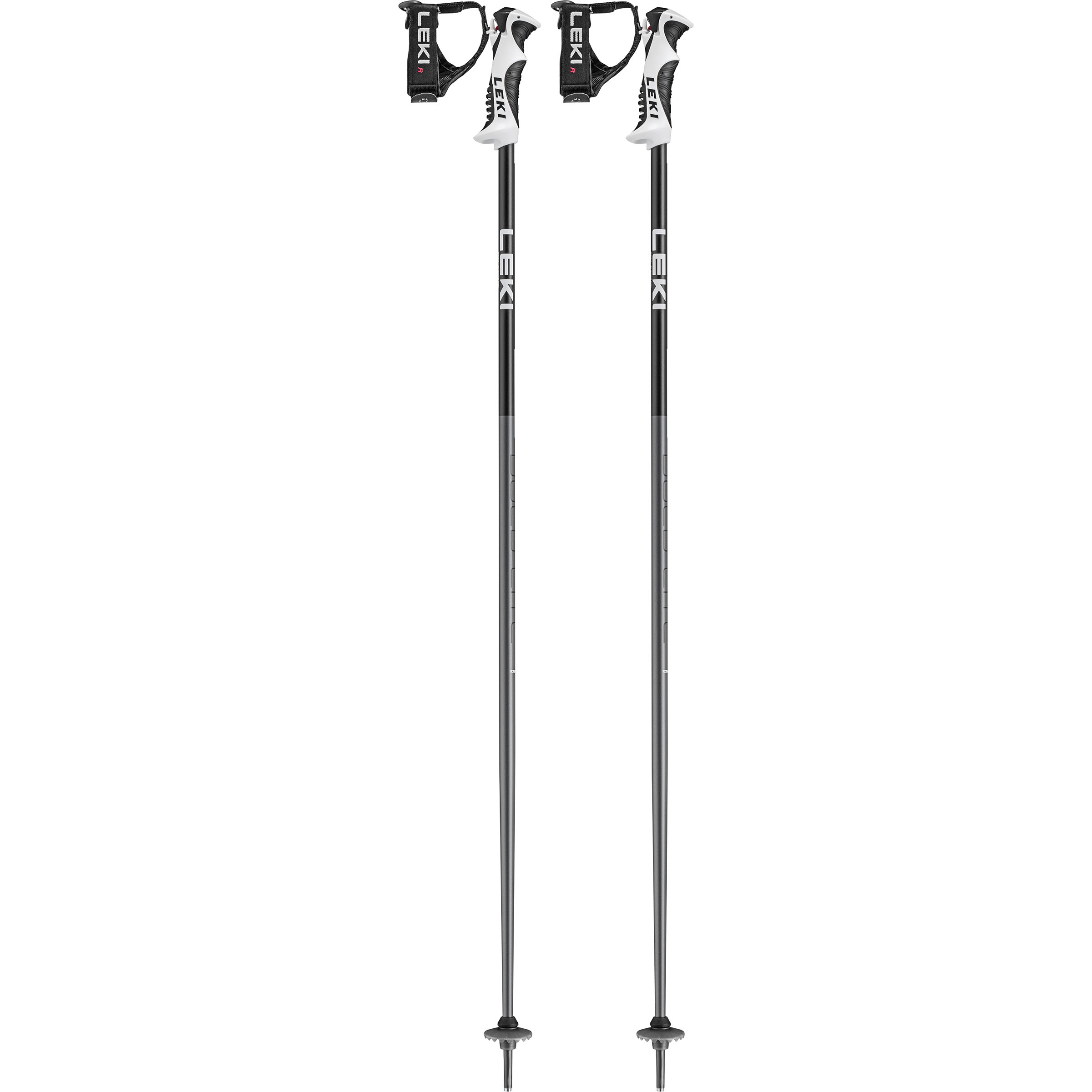 Leki Bold Lite S Skistöcke Skistöcke schwarz Größe 90CM Skifahren