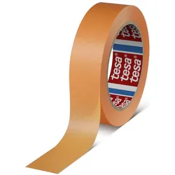 tesa, Klebeband, Präzisionskrepp Basic 13 Orange 50m x 30mm (30 mm)