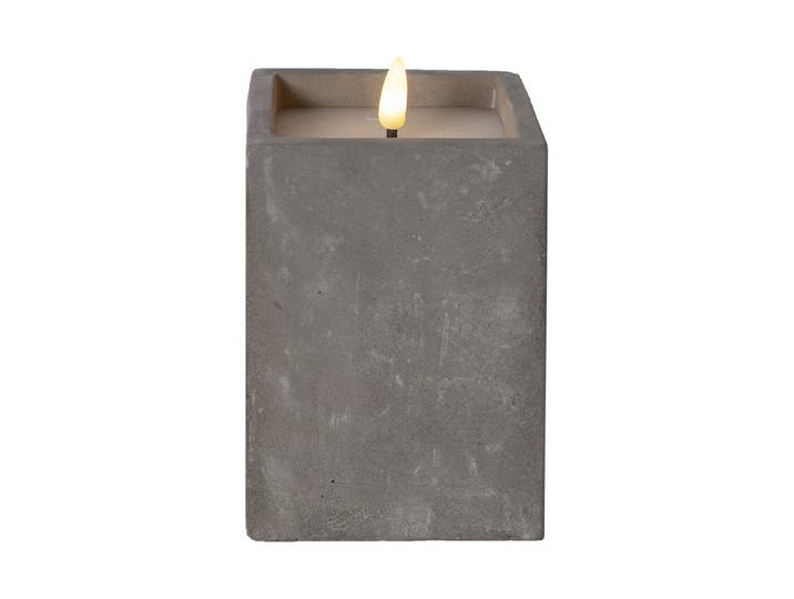 LED Pillar Kerze Flamme Cem