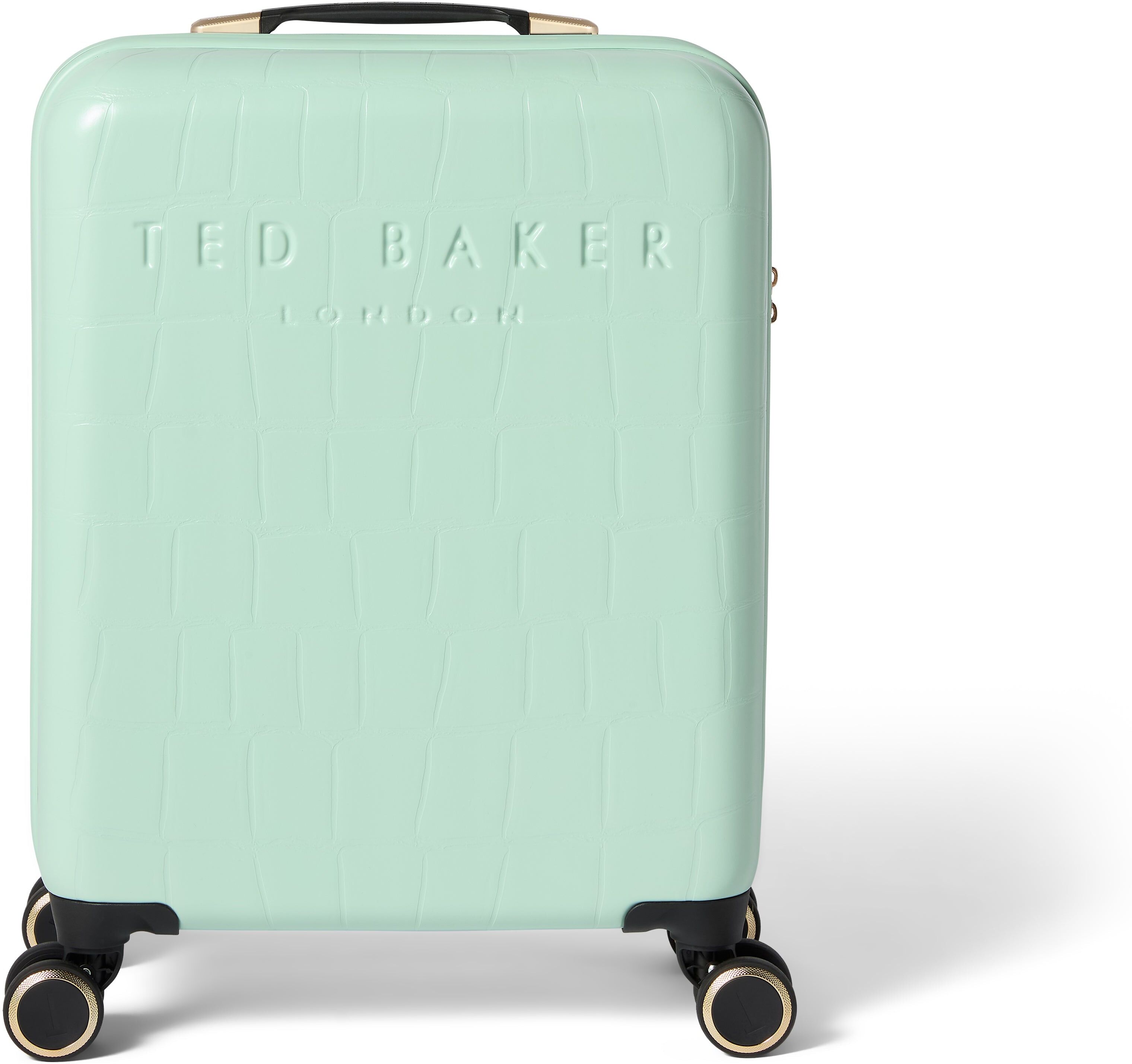 Ted Baker Icon Case 55cm 4-Wheel Cabin Suitcase - Mint Green
