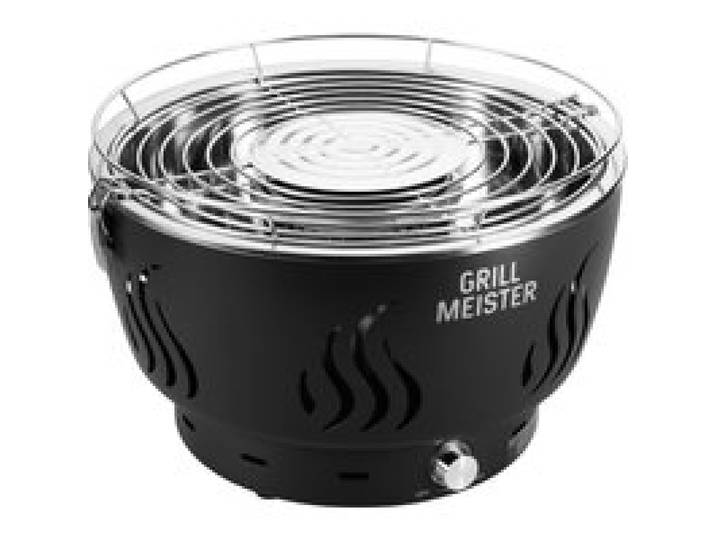 GRILLMEISTER Barbecue à charbon de bois avec ventilation active GAG 34 D1, Ø 31,8 cm