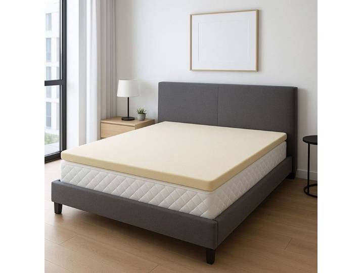 Surmatelas - NUIT D'OR - Top Confort - Mémoire de Forme Souple - 200x200 cm - Déhoussable