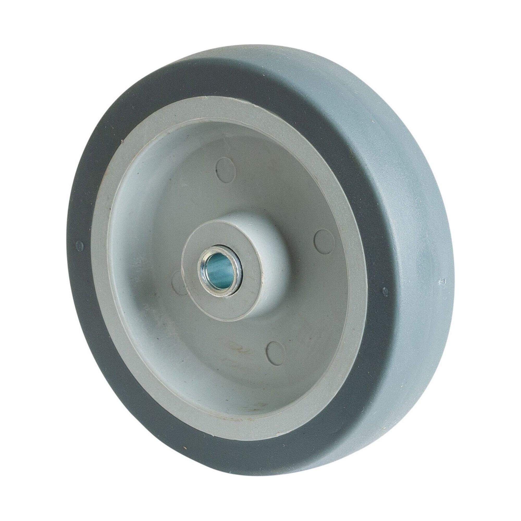 BS Rollen A80.100 Gummirad Raddurchmesser 100mm aus Gummi)