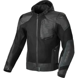 Macna Risant perforierte Motorrad Leder- / Textiljacke 50