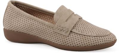 Women's Samson Loafer by Cliffs in Natural Nubuck (Size 7 M)
